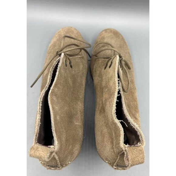 Sperry Harlow Suede Leather Chukka Wedge‎ Ankle Boots Womens 11 M - Picture 4 of 8